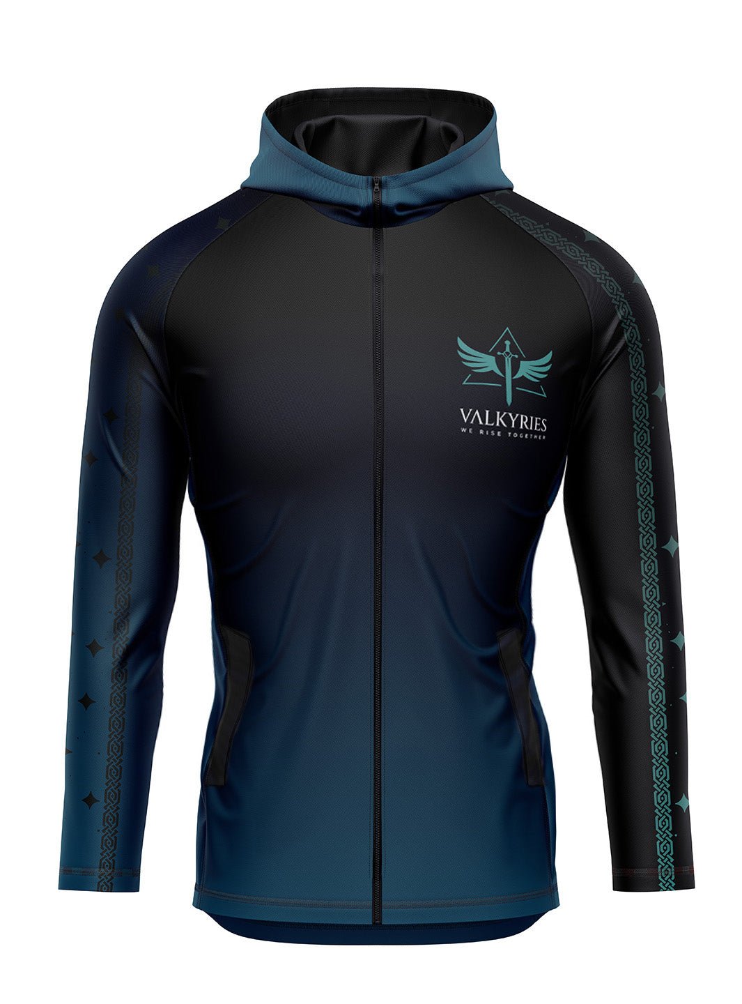 The Valkyries W Hooded Cascade Lightweight Jacket - Oddball Workshop