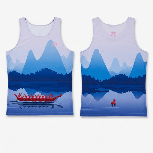 Purple Dusk Men's Athletic Tank Top - Oddball Workshop