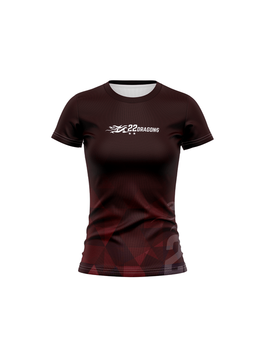 Red Pandas H2O Women's Team Jersey Short Sleeve - Oddball Workshop