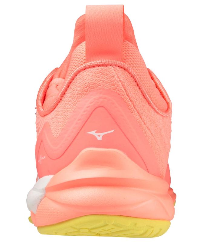 Mizuno Women's Wave Luminous 2 - Coral/White - Oddball Workshop