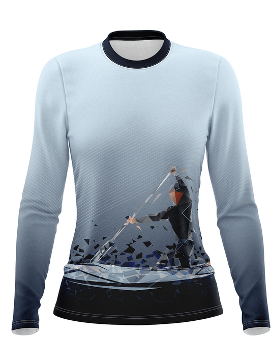 Slate Canoer H2O Women's Team Jersey Long Sleeve - Oddball Workshop