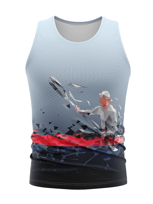 Slate Kayak H2O Men's Athletic Tank Top - Oddball Workshop