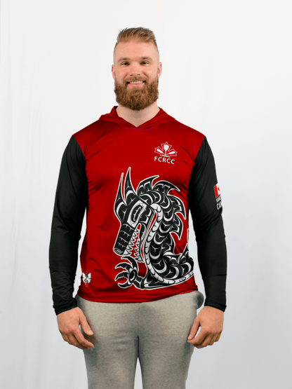 FCM Unisex Hooded Team Jersey Long Sleeve - Oddball Workshop