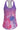 Purple Floral h2O Women's Relaxed Tank Top - Oddball Workshop