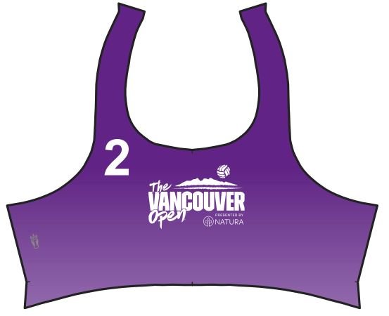 Vancouver Open 2022 Official Player Bra Tops FINAL SALE - Oddball Workshop