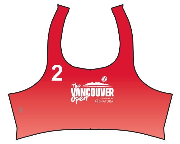 Vancouver Open 2022 Official Player Bra Tops FINAL SALE - Oddball Workshop