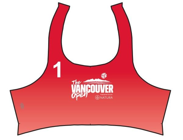 Vancouver Open 2022 Official Player Bra Tops FINAL SALE - Oddball Workshop