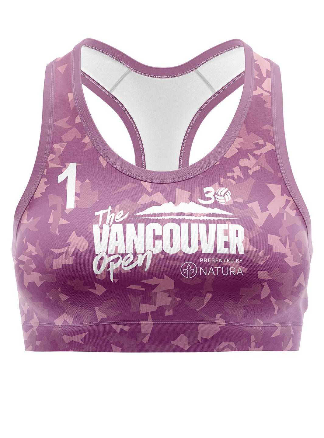 Vancouver Open 2023 Official Women's Player Bra Tops - Oddball Workshop