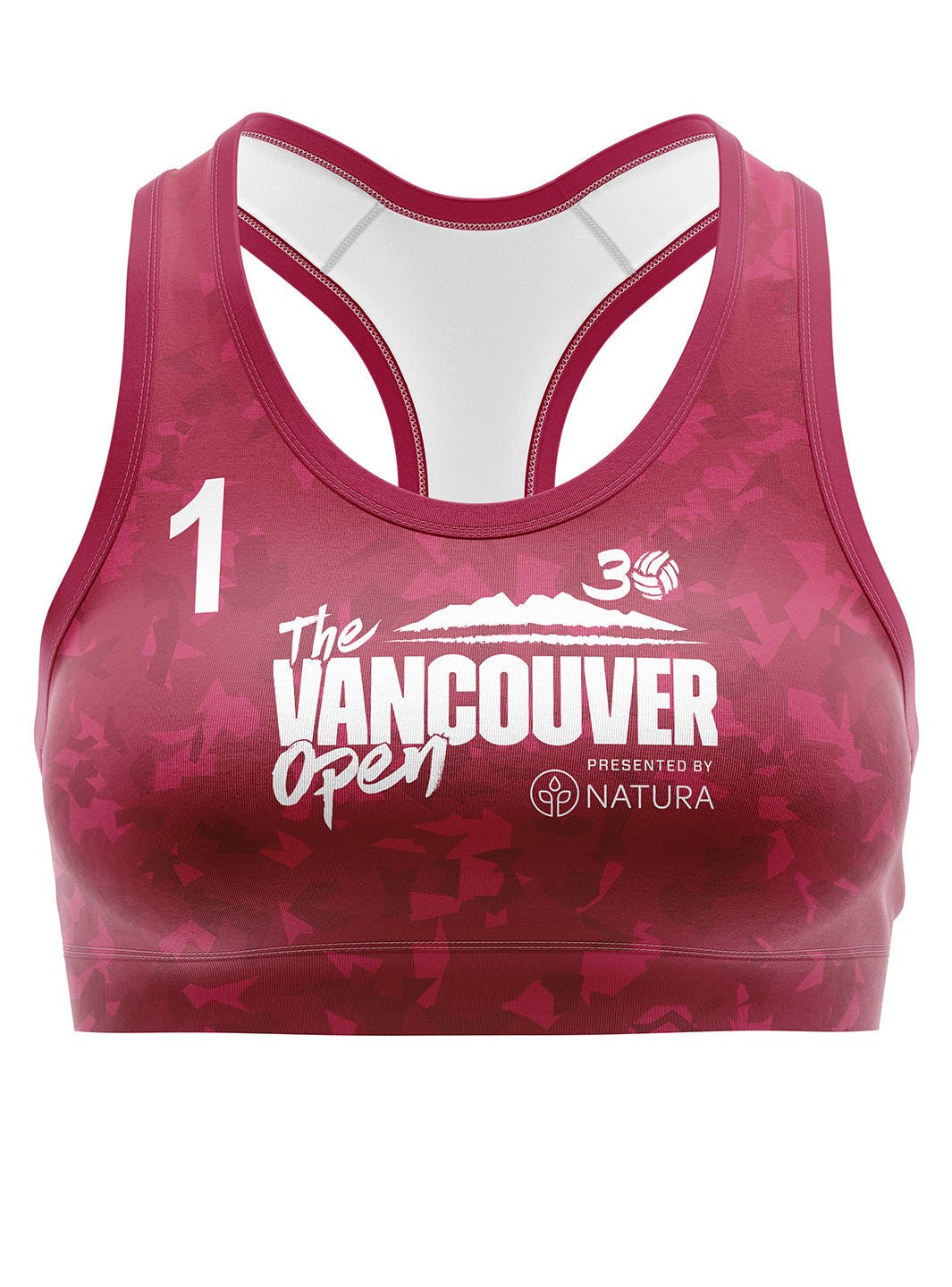 Vancouver Open 2023 Official Women's Player Bra Tops - Oddball Workshop