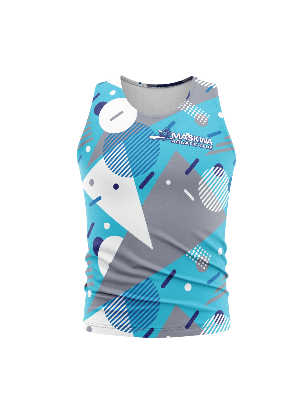 Maskwa Aquatic Club | Maskwa Aquatic Club Men Athletic Tank Top - Oddball Workshop