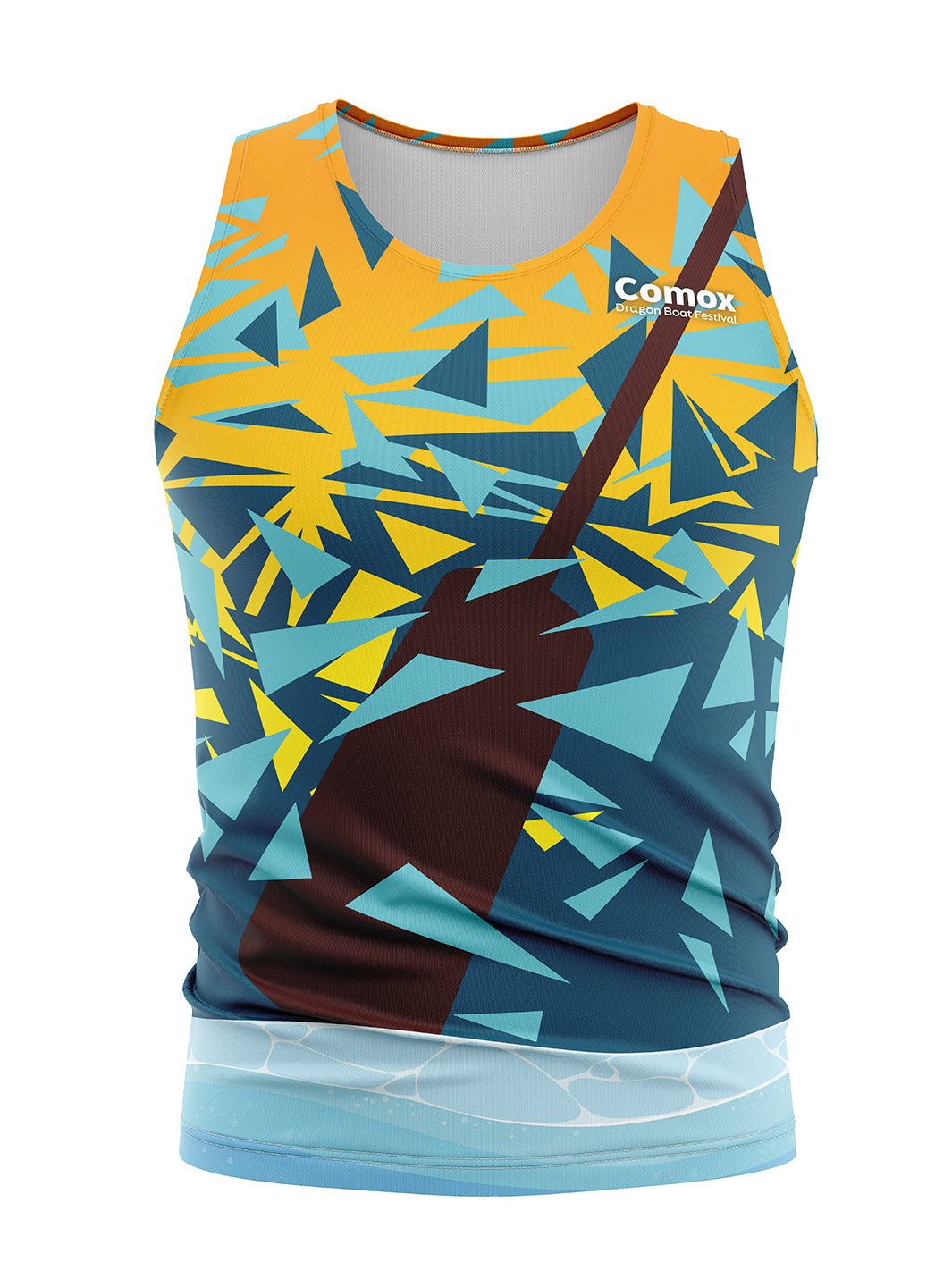 Sunset H2O Men's Athletic Tank Top - Oddball Workshop