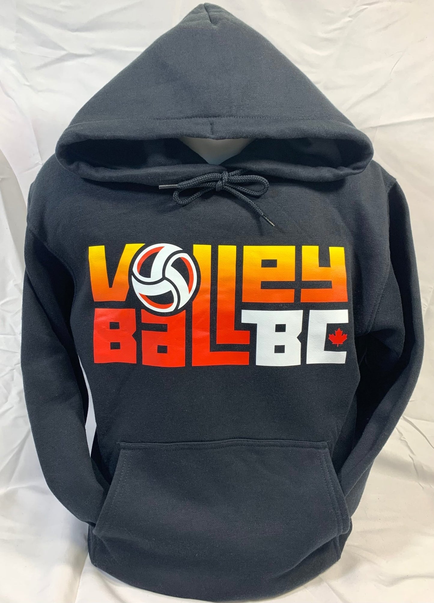 Volleyball BC Stacked Sunset Hoodie - Oddball Workshop