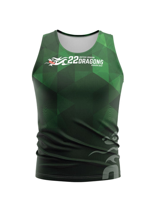 TNT (22 Dragons) H2O Men's Athletic Tank Top - Oddball Workshop