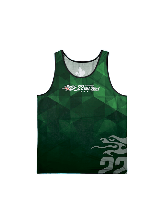 TNT (22 Dragons) H2O Men's Athletic Tank Top - Oddball Workshop