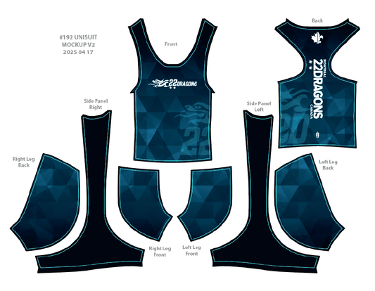 22 Dragons Women's Unisuit - Oddball Workshop