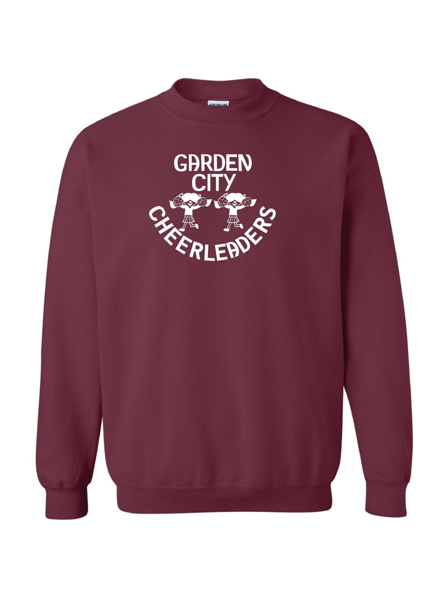 Adult Garden City Cheerleaders Crewneck Sweatshirt - Oddball Workshop