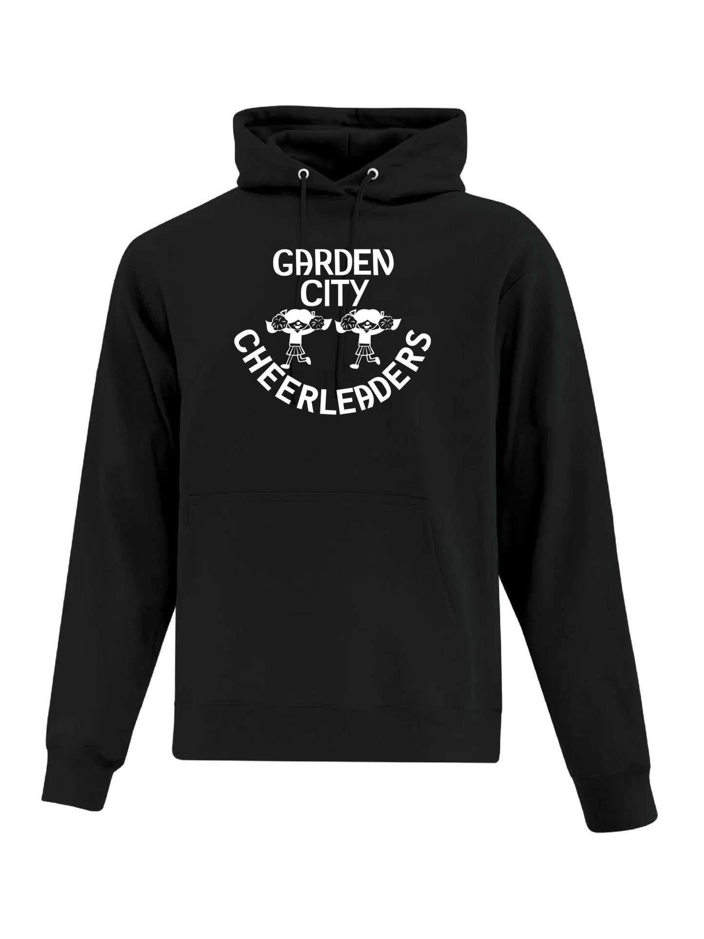 Adult Garden City Cheerleaders Pullover Hoodie - Oddball Workshop