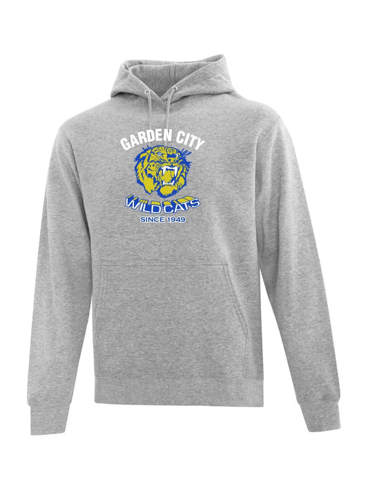 Adult Garden City Wildcats Since 1949 Pullover Hoodie (Alumni) - Oddball Workshop