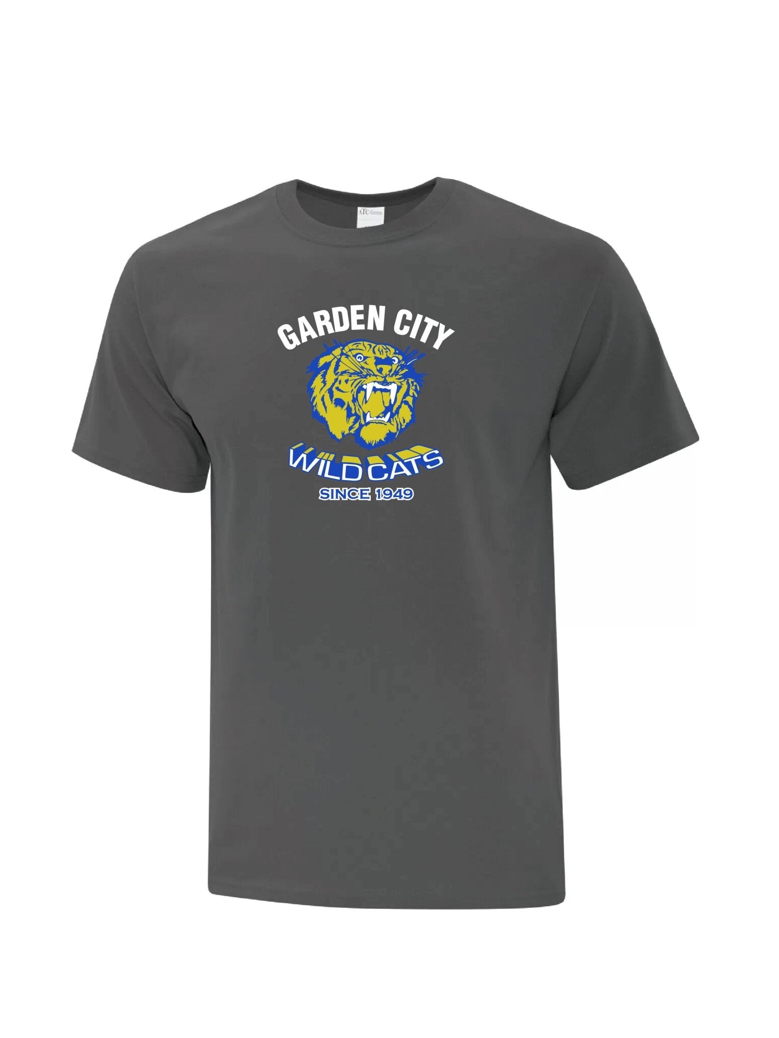 Adult Garden City Wildcats Since 1949 T-shirt - Oddball Workshop