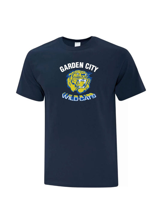Adult Garden City Wildcats T-shirt - Oddball Workshop
