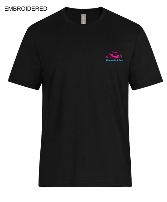 AIAB Short Sleeve Unisex Cotton T-shirt (Embroidered) - Oddball Workshop