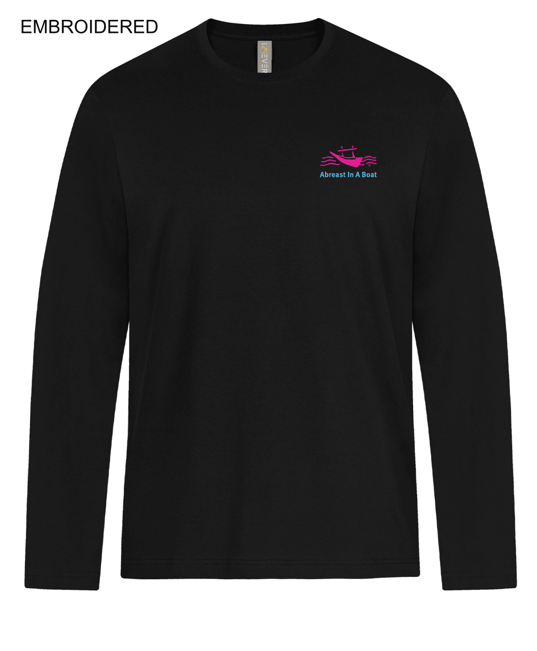 AIAB Short Sleeve Unisex Long Sleeve Cotton T-shirt (Embroidered) - Oddball Workshop