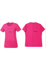 AIAB Short Sleeve V-Neck Ladies Technical Tee