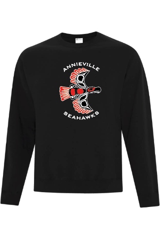 Annieville Crewneck Sweatshirt (Center Front Logo) - Oddball Workshop