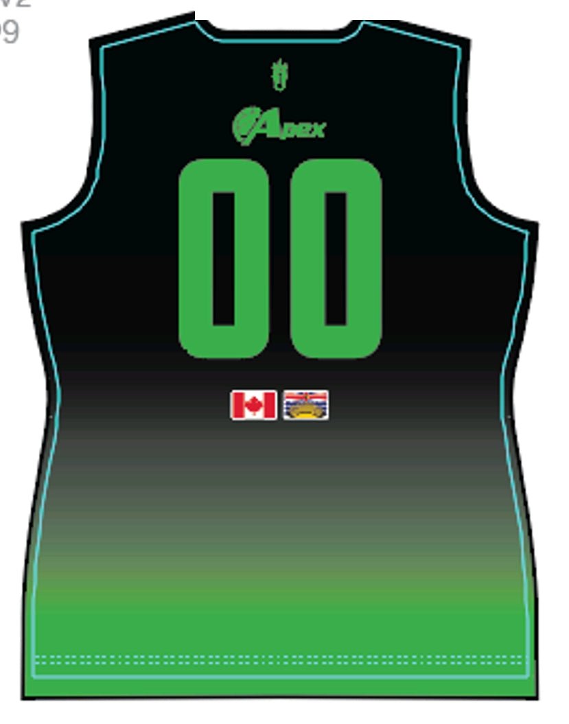 Apex Girls 14U Coach Selena Jerseys (Sleeveless) - Oddball Workshop