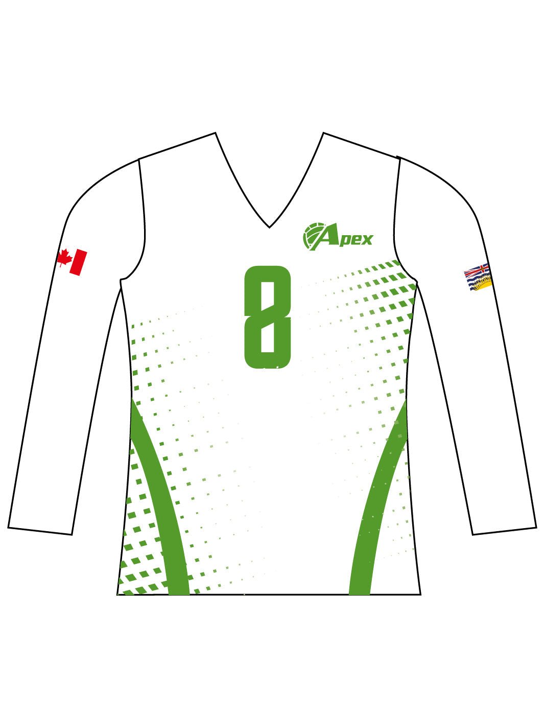 Apex Girls 16U Coach Keith Jerseys (Long Sleeve) - Oddball Workshop