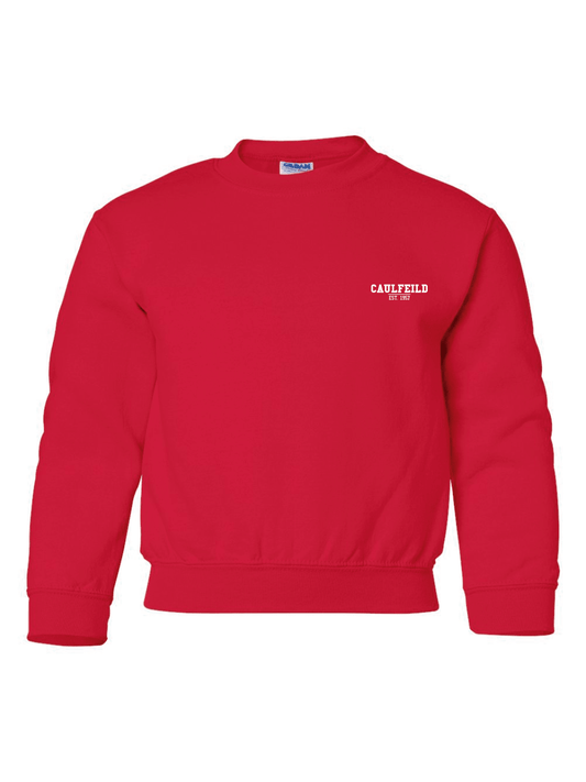 Caulfeild Crewneck Sweatshirt (2 Logos)(Youth) - Oddball Workshop