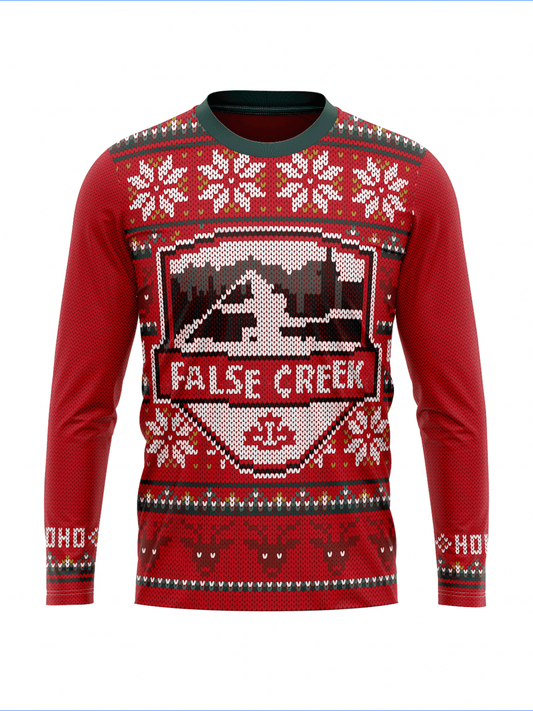 Christmas FCSCC Men's h2O Team Jersey Long Sleeve - Oddball Workshop