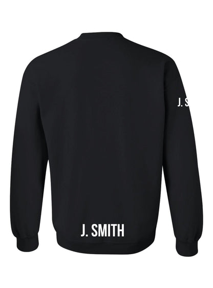 Churchill Secondary Grad 2024 Crewneck (Bulldog Ball Spin Logo) - Oddball Workshop
