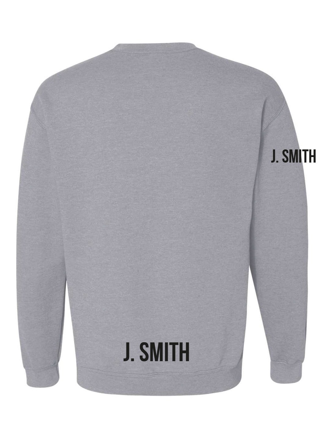 Churchill Secondary Grad 2024 Crewneck (Bulldog Ball Spin Logo) - Oddball Workshop