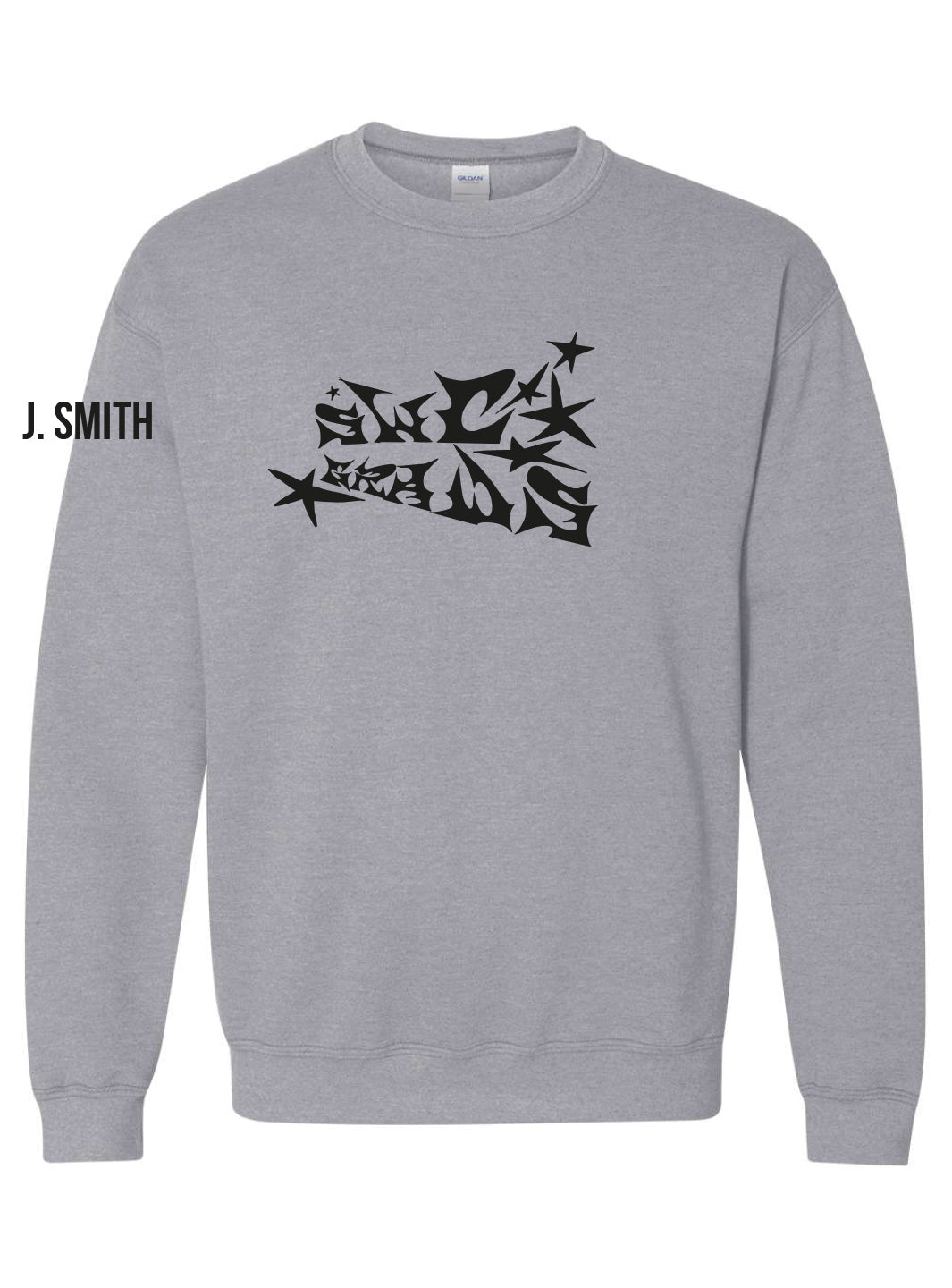 Churchill Secondary Grad 2024 Crewneck (Stars Logo) - Oddball Workshop