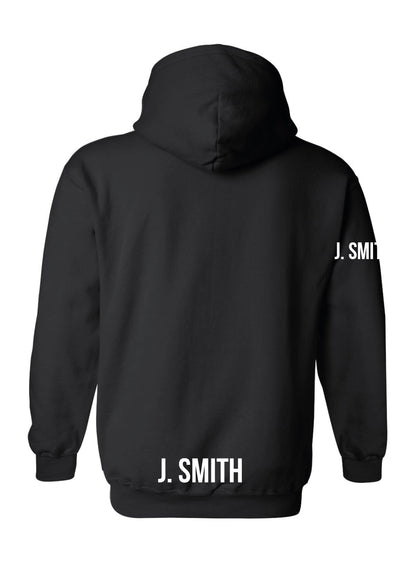 Churchill Secondary Grad 2024 Hoodie (Bulldog Ball Spin Logo) - Oddball Workshop