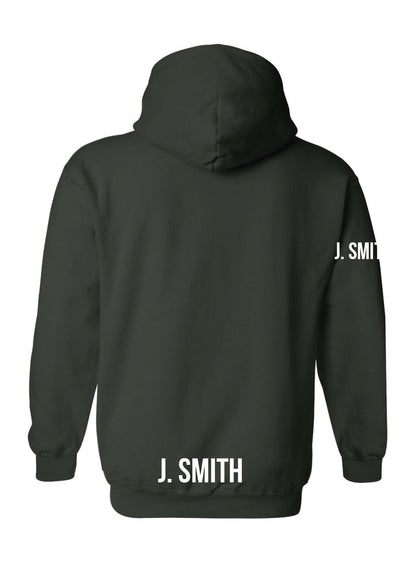 Churchill Secondary Grad 2024 Hoodie (Bulldog Ball Spin Logo) - Oddball Workshop