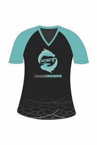 Coulee Cruisers Women's h2O Athletic Jersey Short Sleeve - Oddball Workshop