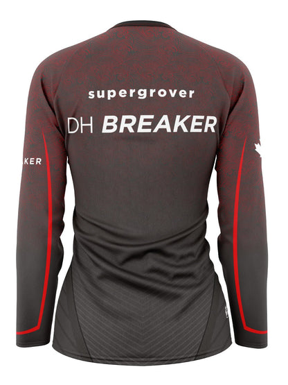 DH Breaker h2O Women's Athletic Jersey Long Sleeve - Oddball Workshop