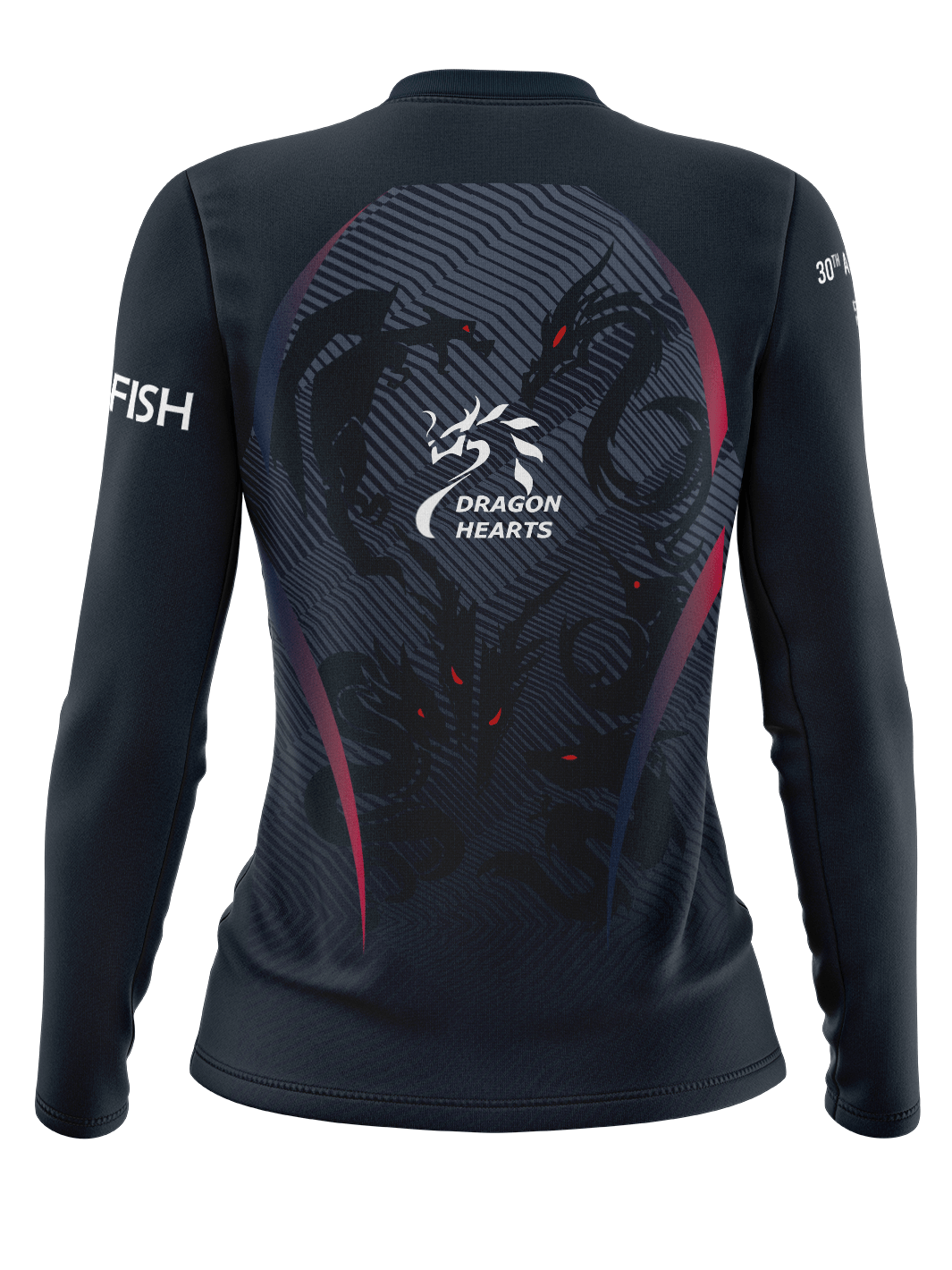 DH Swordfish 30th DH Women's Team Jersey Long Sleeve - Oddball Workshop