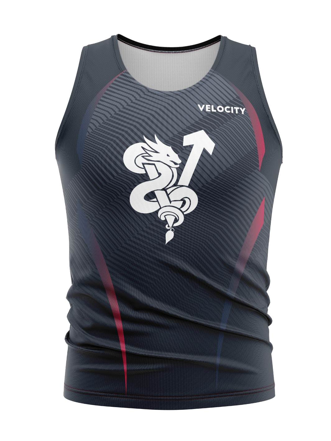 DH Velocity 30th DH Men's Athletic Tank Top - Oddball Workshop