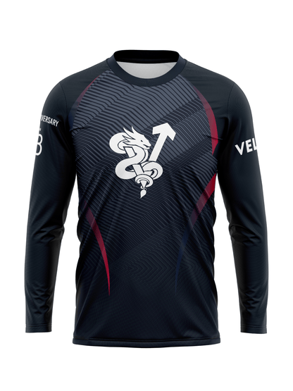 DH Velocity 30th DH Men's Team Jersey Long Sleeve - Oddball Workshop