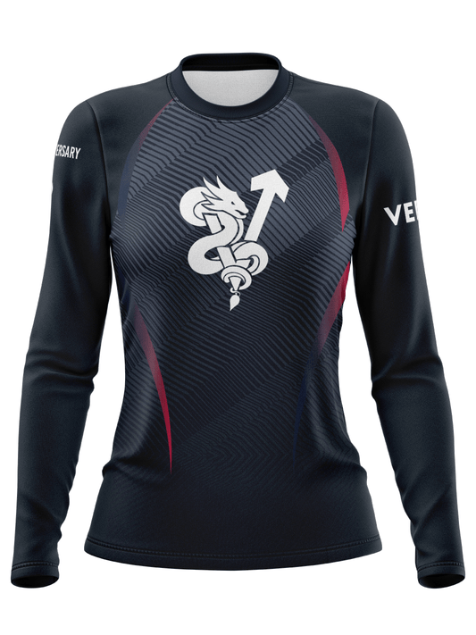 DH Velocity 30th DH Women's Team Jersey Long Sleeve - Oddball Workshop
