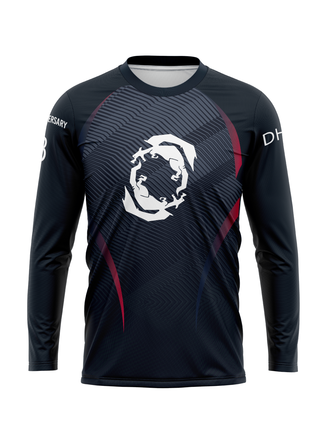 DH Zero 30th DH Men's Team Jersey Long Sleeve - Oddball Workshop