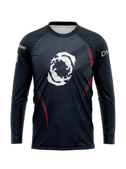 DH Zero 30th DH Men's Team Jersey Long Sleeve - Oddball Workshop