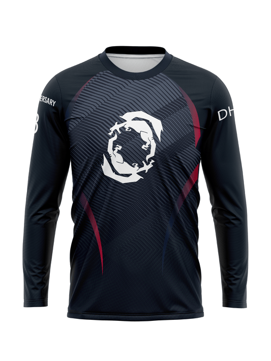 DH Zero 30th DH Men's Team Jersey Long Sleeve - Oddball Workshop