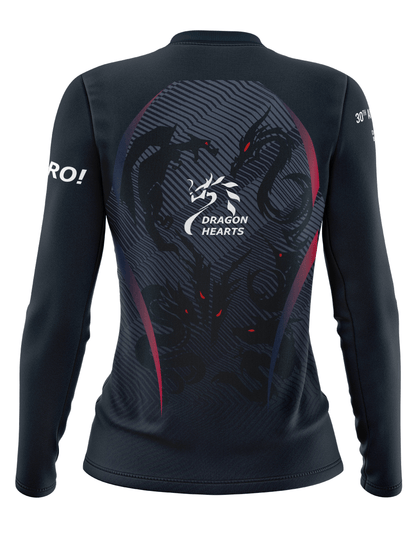 DH Zero 30th DH Women's Team Jersey Long Sleeve - Oddball Workshop