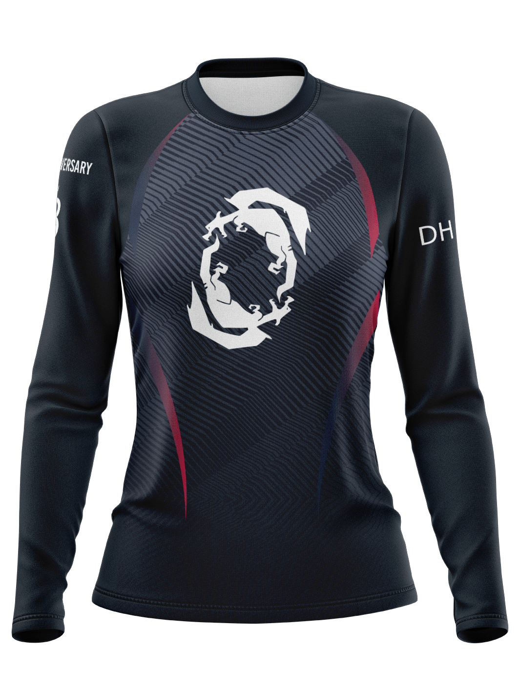 DH Zero 30th DH Women's Team Jersey Long Sleeve - Oddball Workshop