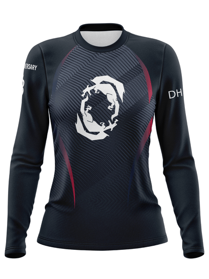 DH Zero 30th DH Women's Team Jersey Long Sleeve - Oddball Workshop