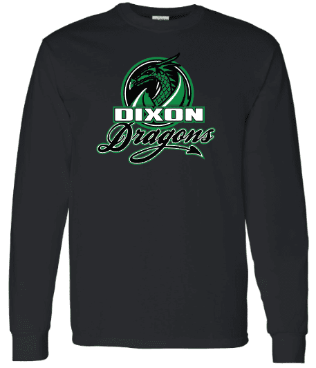 Dixon Youth Gildan Cotton Long Sleeve - Oddball Workshop